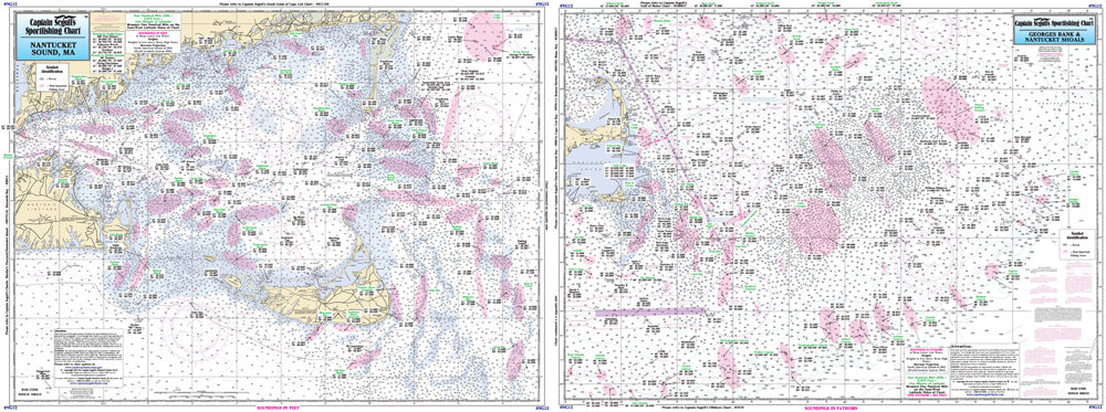 Nantucket Shoals and Georges Bank Fishing Spots
