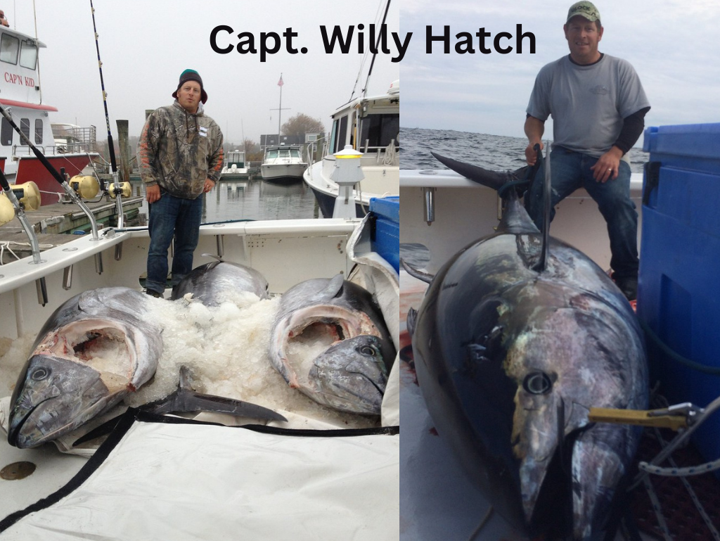 Friday November 1st Cod/Pollock (and maybe tuna) with Captain Willy