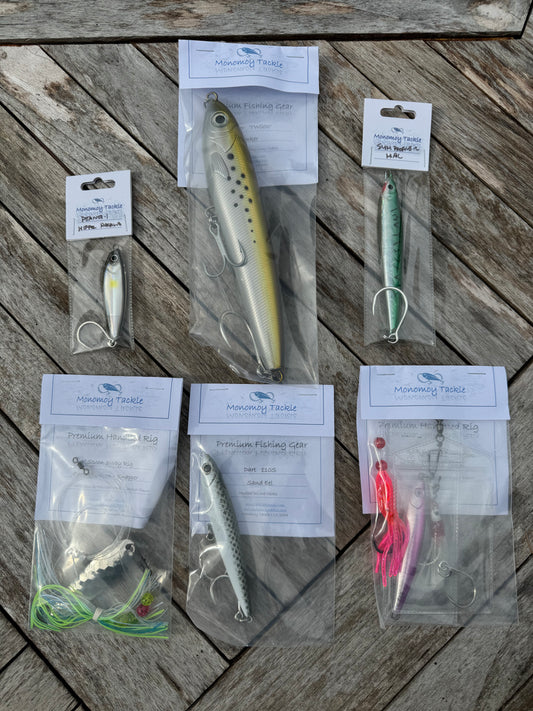 "As Seen on MFCC" Kit from Monomoy Tackle (members get a 25% discount)